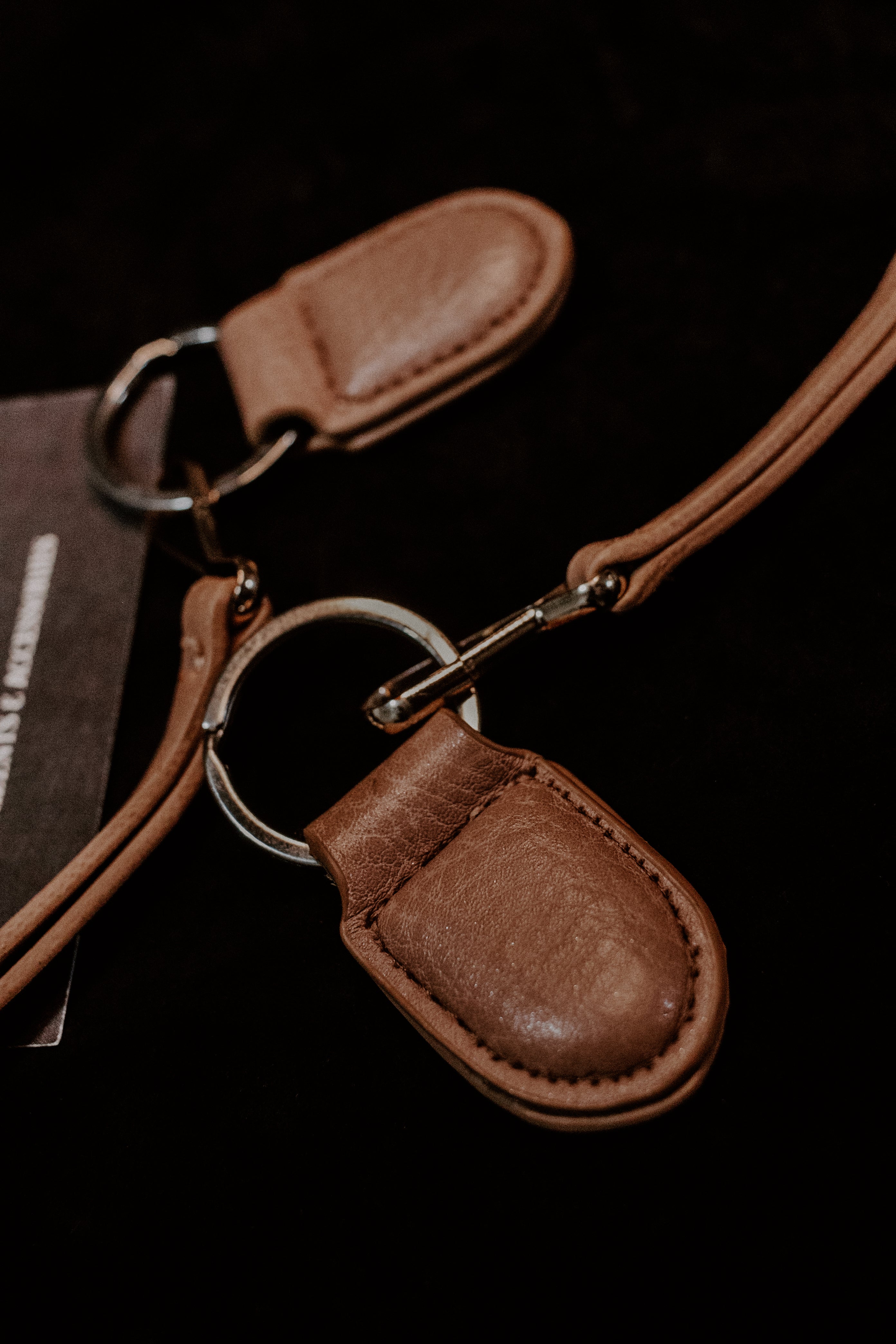 Upcycle Leather Keychain