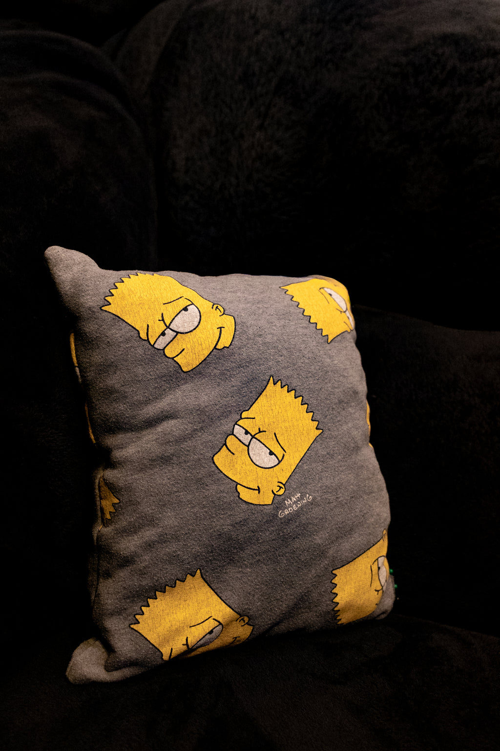 Bart Simpson Throw Pillow