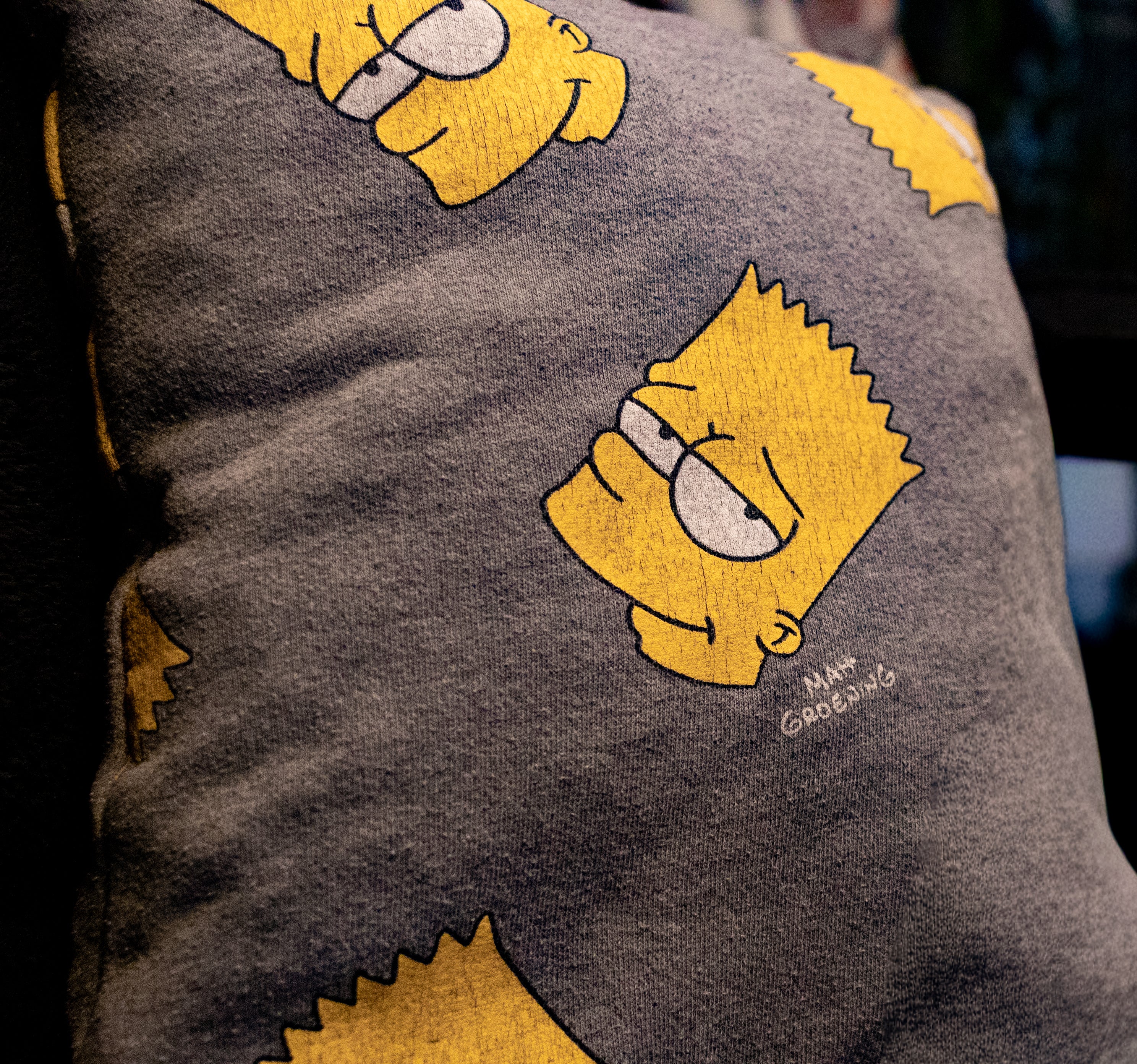 Bart Simpson Throw Pillow