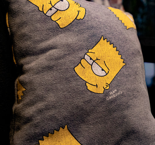Bart Simpson Throw Pillow